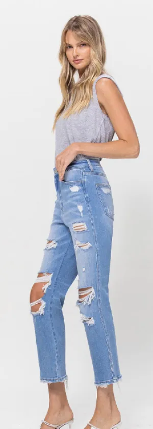 Vervet High Rise Crop Jean