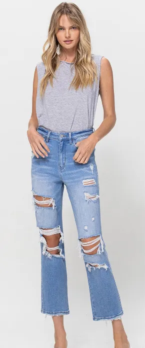 Vervet High Rise Crop Jean