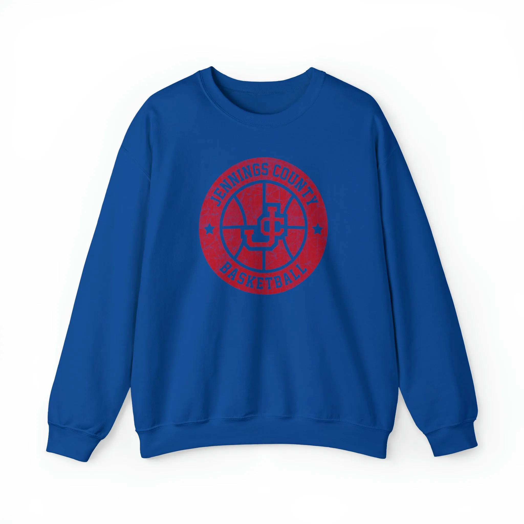 Vintage Jennings Co Basketball Unisex Heavy Blend™ Crewneck Sweatshirt