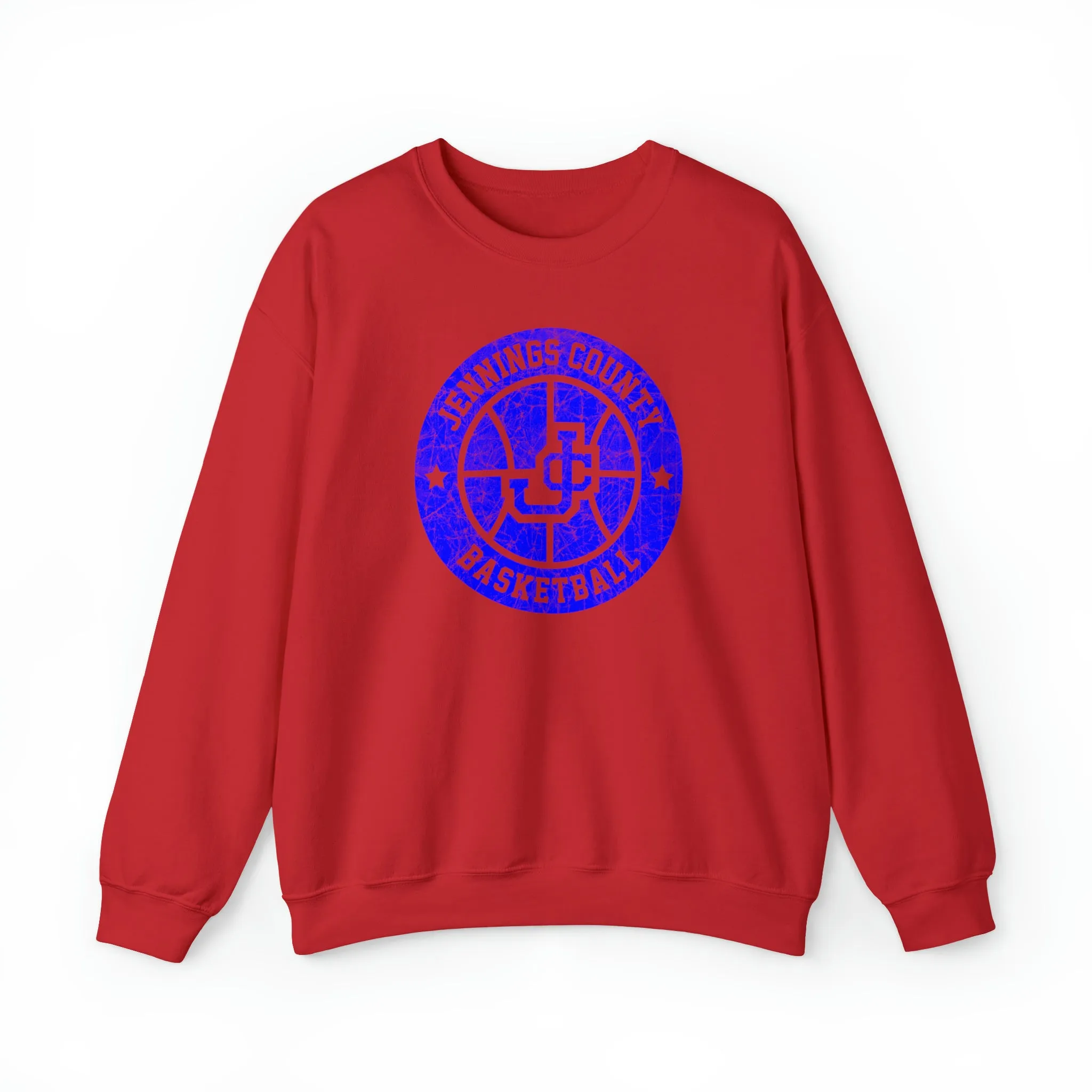 Vintage Jennings Co Basketball Unisex Heavy Blend™ Crewneck Sweatshirt