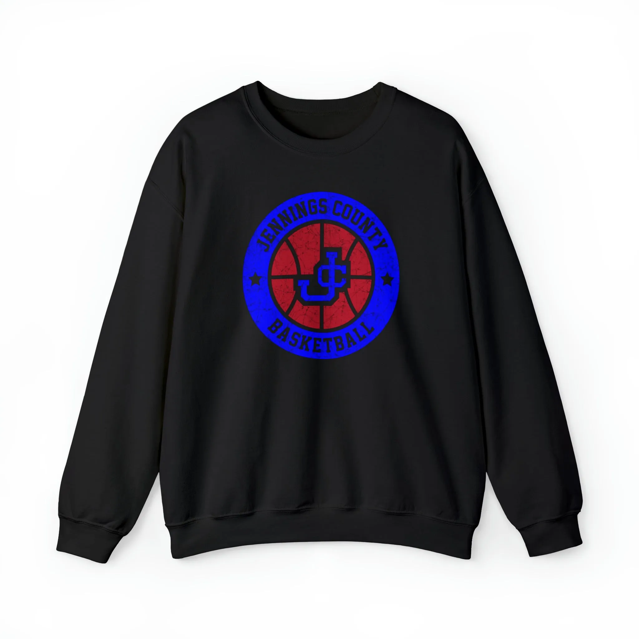 Vintage Jennings Co Basketball Unisex Heavy Blend™ Crewneck Sweatshirt