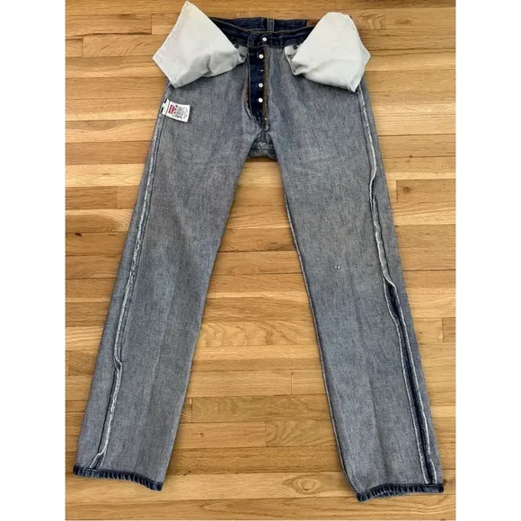 Vintage Levi's Original 501 Straight Leg Button Fly Jeans