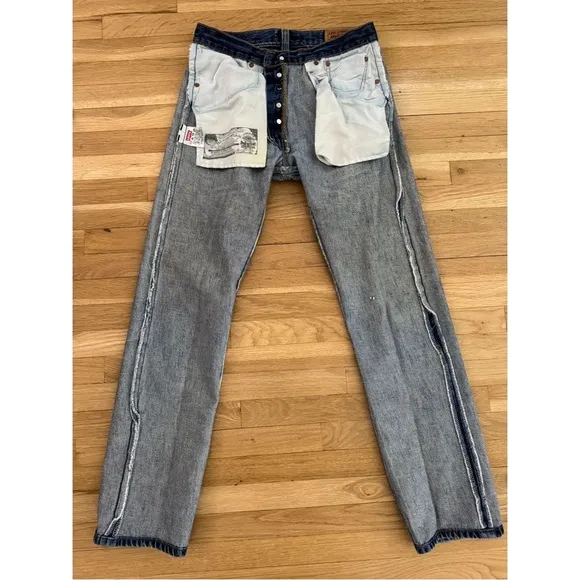 Vintage Levi's Original 501 Straight Leg Button Fly Jeans