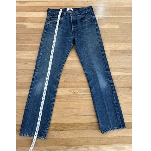 Vintage Levi's Original 501 Straight Leg Button Fly Jeans