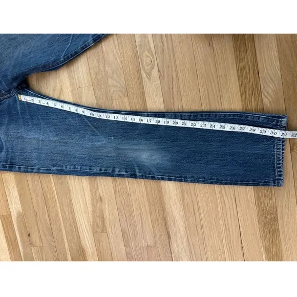Vintage Levi's Original 501 Straight Leg Button Fly Jeans