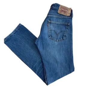 Vintage Levi's Original 501 Straight Leg Button Fly Jeans