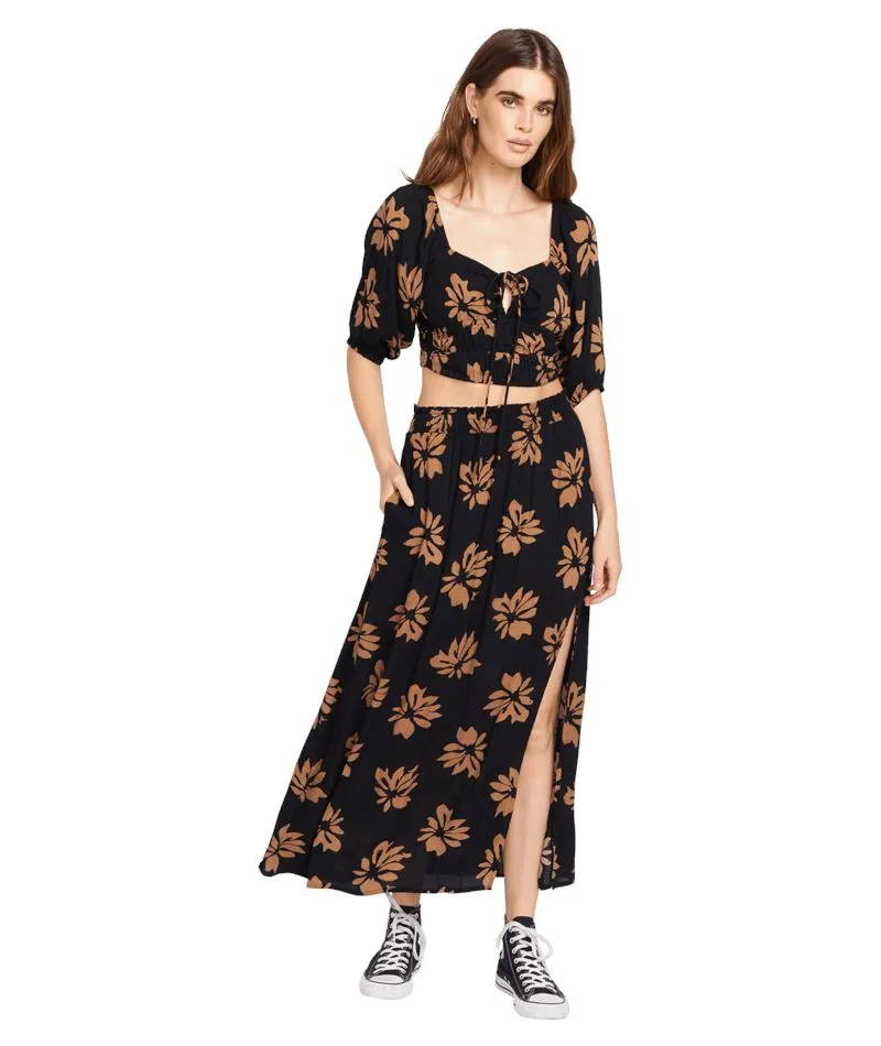 Volcom Get Wyyld Maxi Skirt