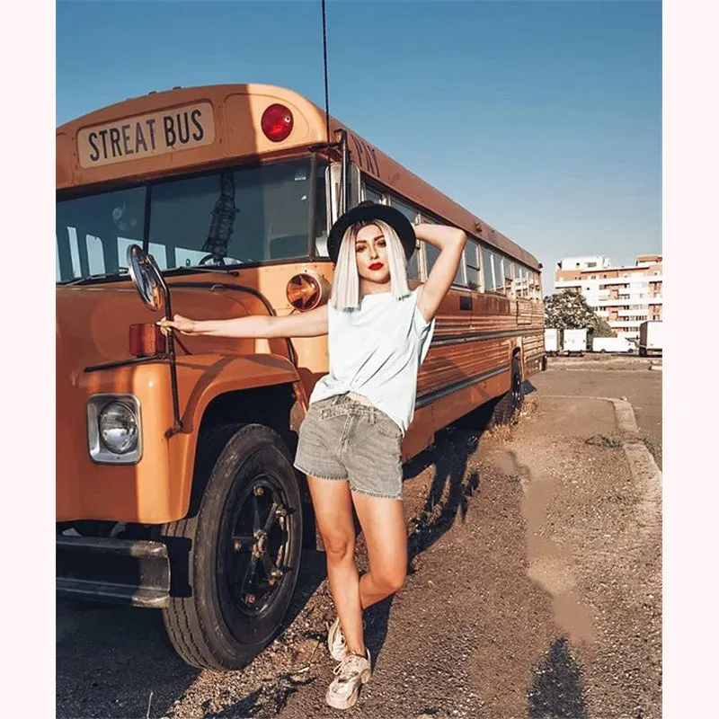 [@vsioana] "BLUE DENIM" SHORTS D050703