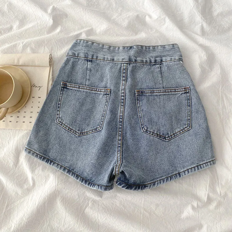[@vsioana] "BLUE DENIM" SHORTS D050703