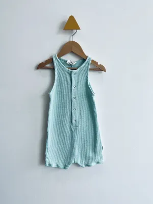 Waffle Romper // 18-24M