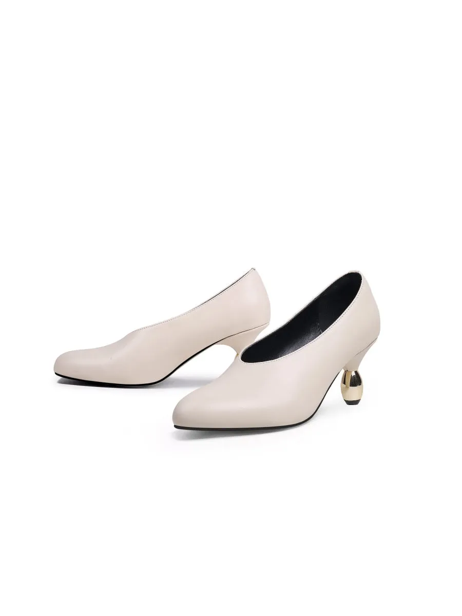 Water Droplets Mirror Heel Pump