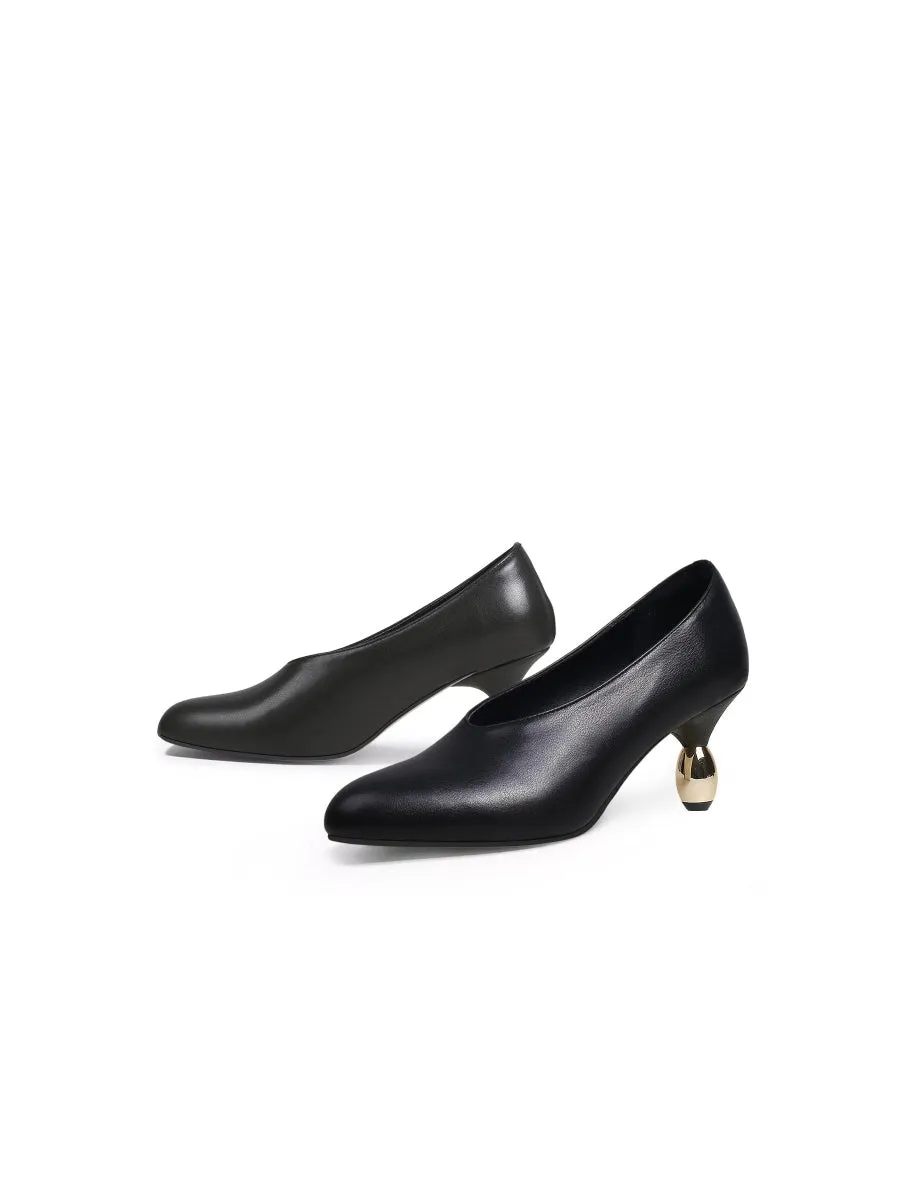Water Droplets Mirror Heel Pump