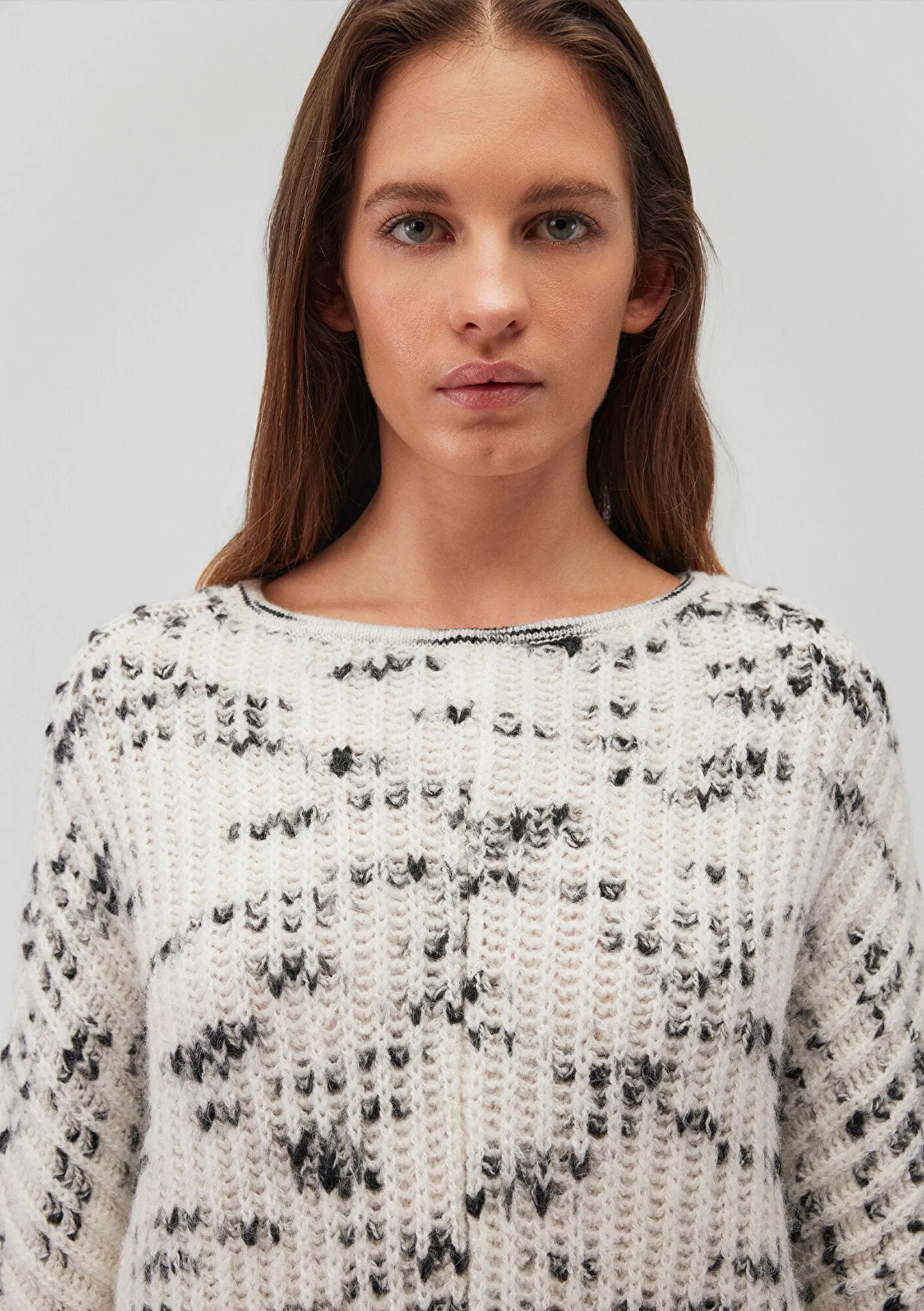 White Crewneck Sweater