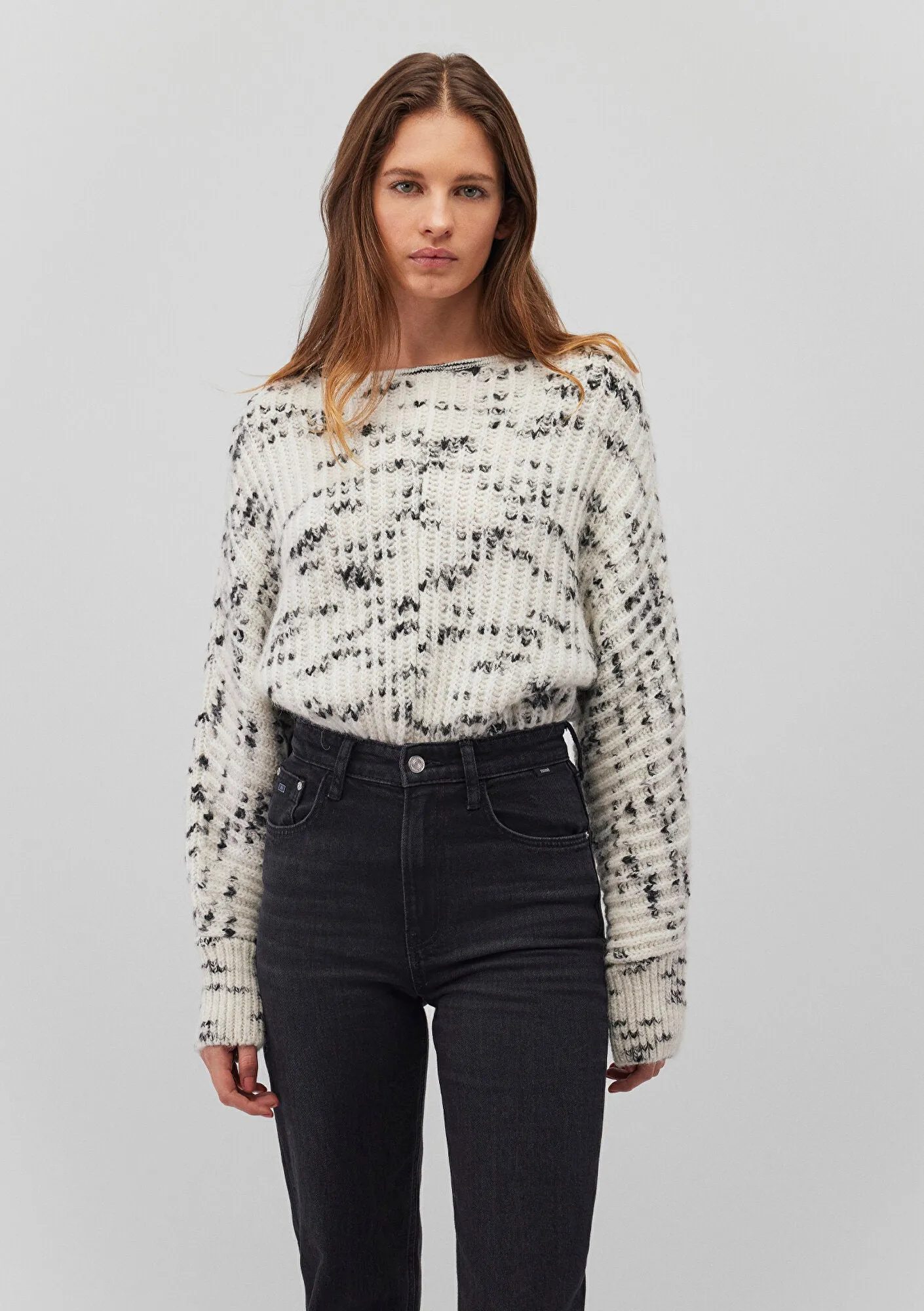 White Crewneck Sweater