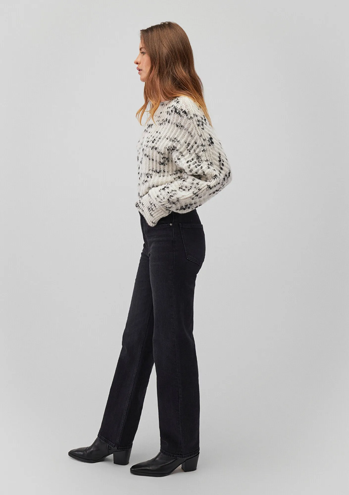 White Crewneck Sweater