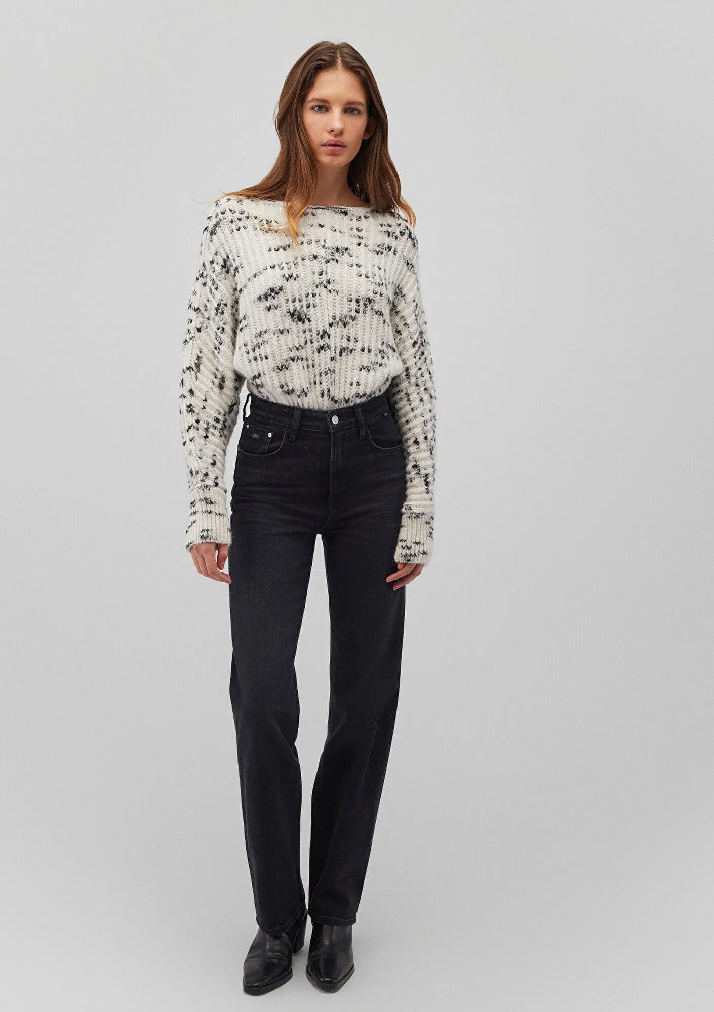 White Crewneck Sweater