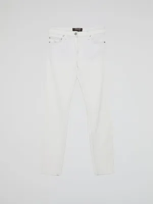 White Slim Fit Jeans