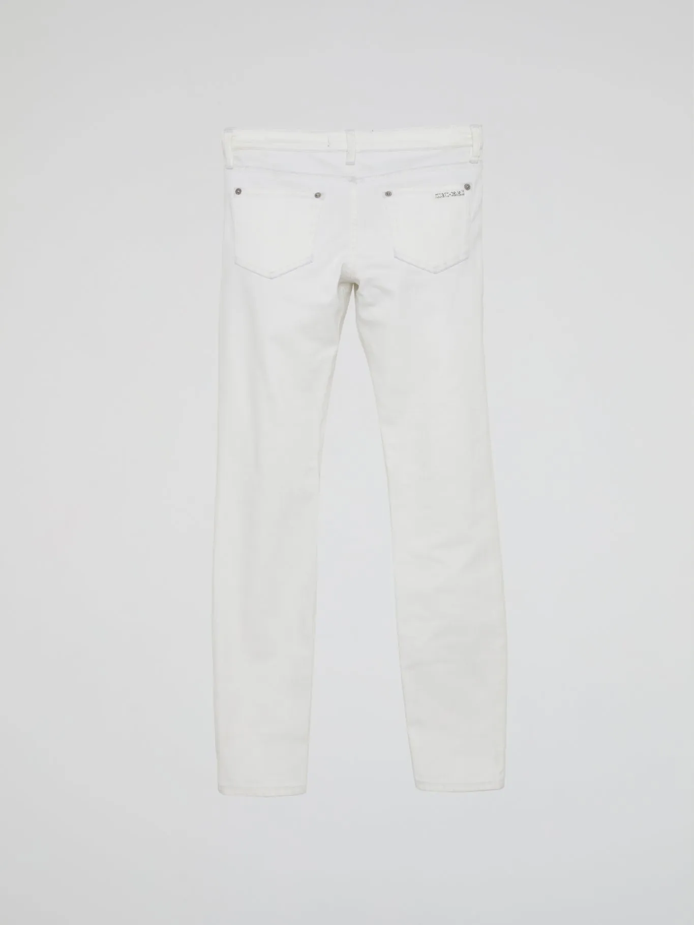White Slim Fit Jeans