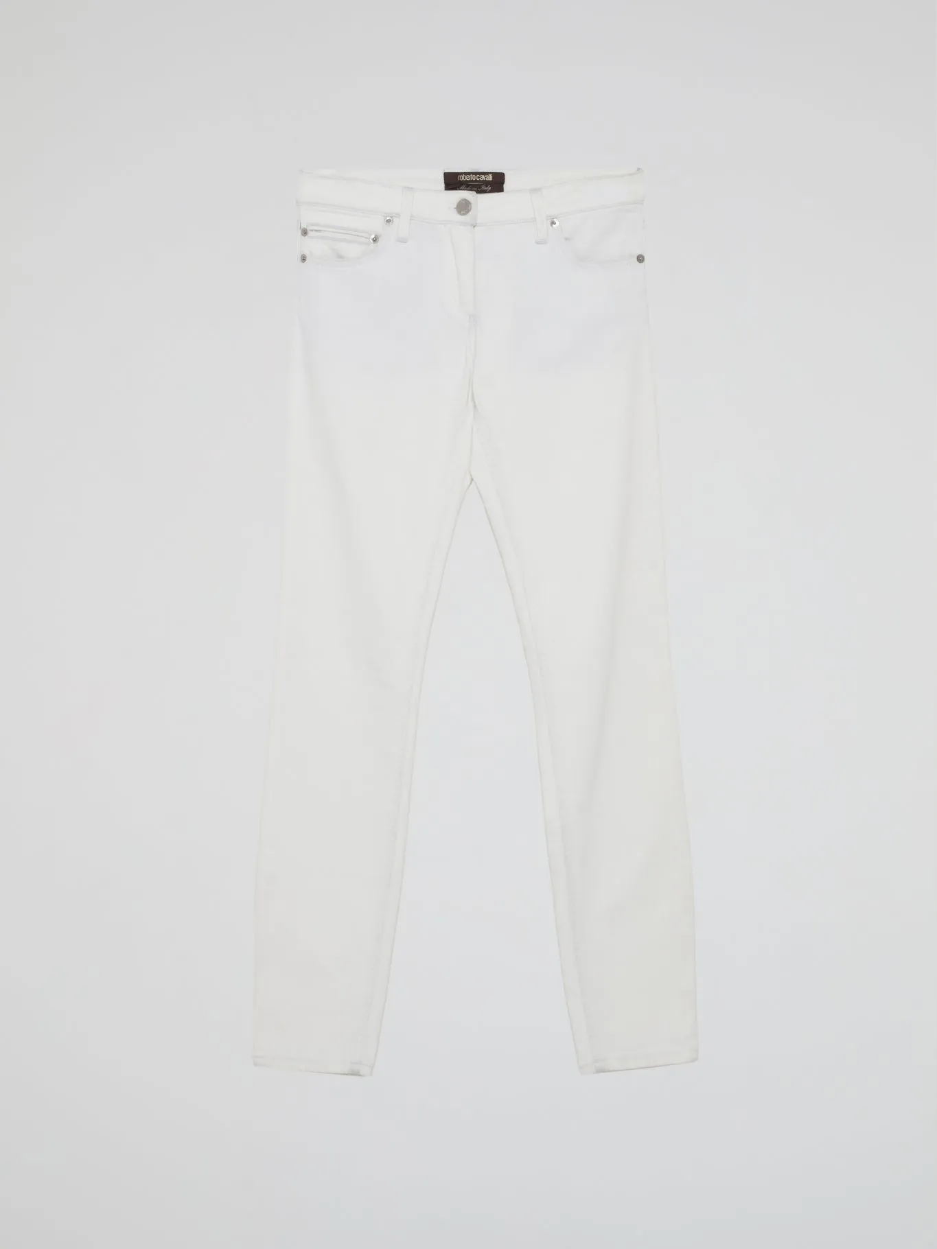 White Slim Fit Jeans