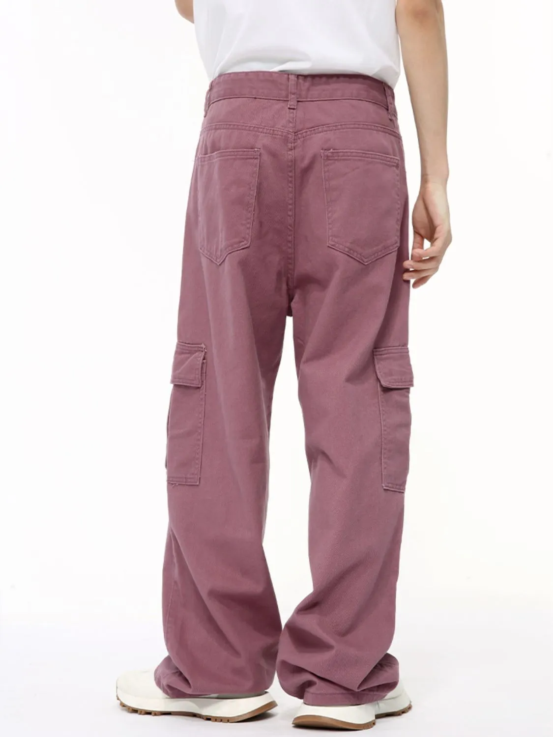 Wide Leg Cargo Jeans