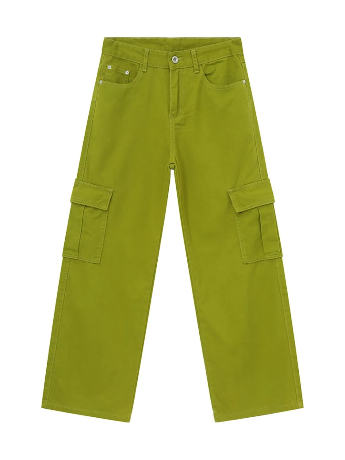 Wide Leg Cargo Jeans