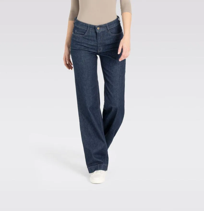 WIDE LEG JEANS - FASHION RINSED WASH