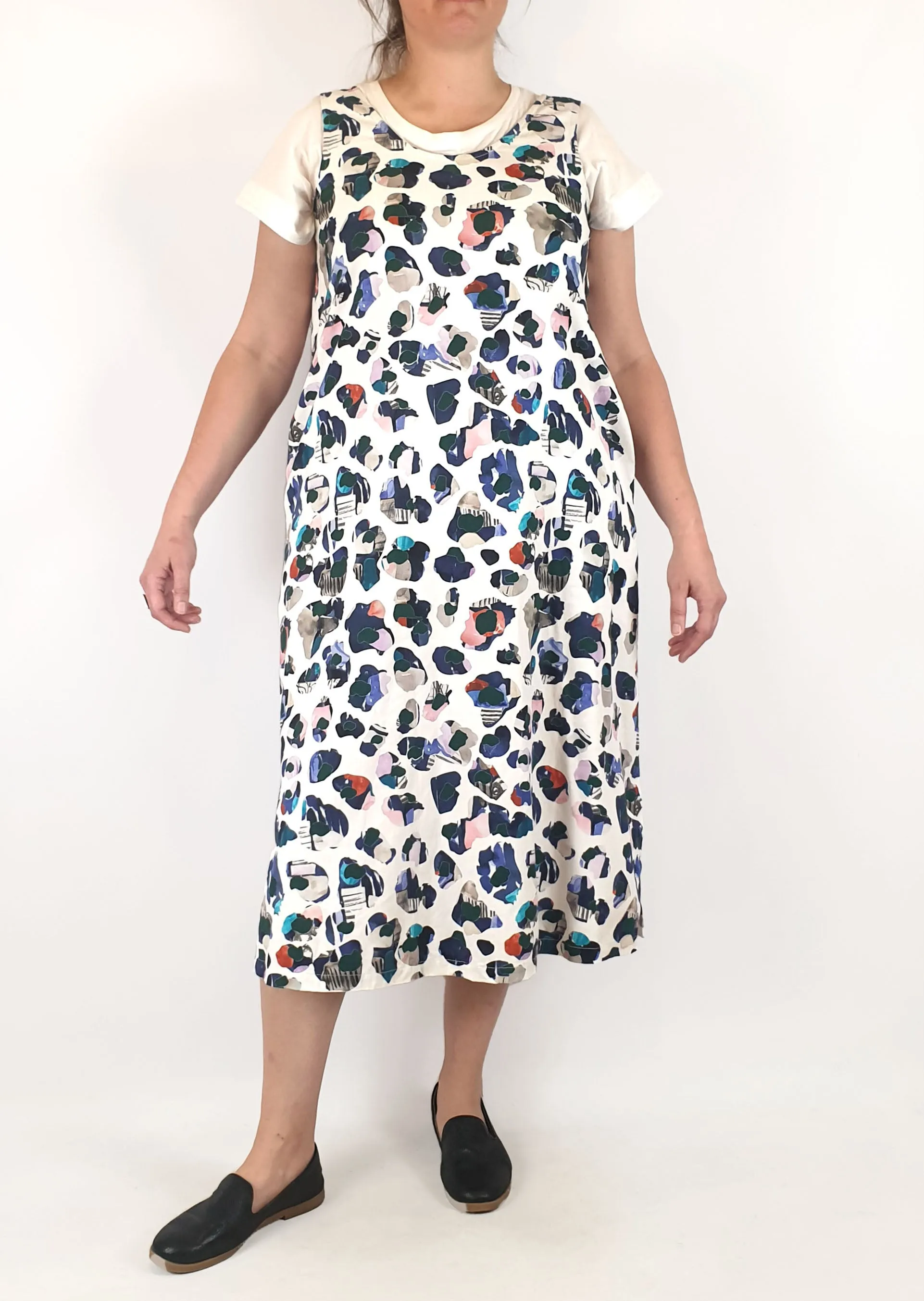 Wolf & Mishka unique print dress size L