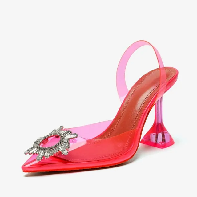 Women Pumps Elegant Pointed toe High heels