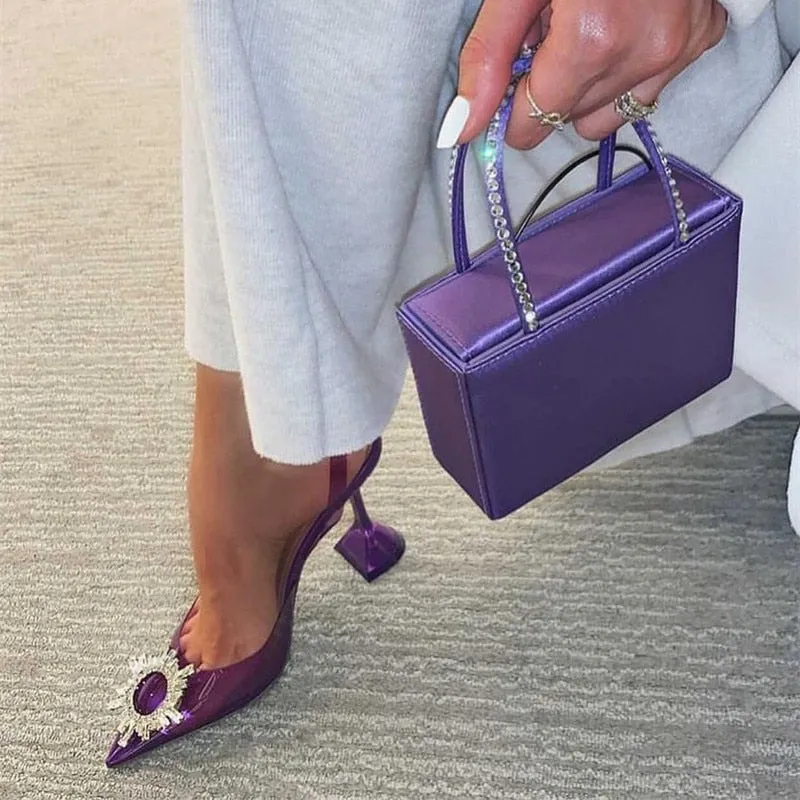 Women Pumps Elegant Pointed toe High heels