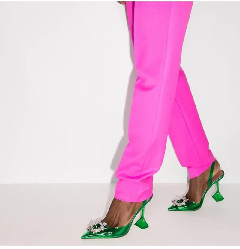 Women Pumps Elegant Pointed toe High heels