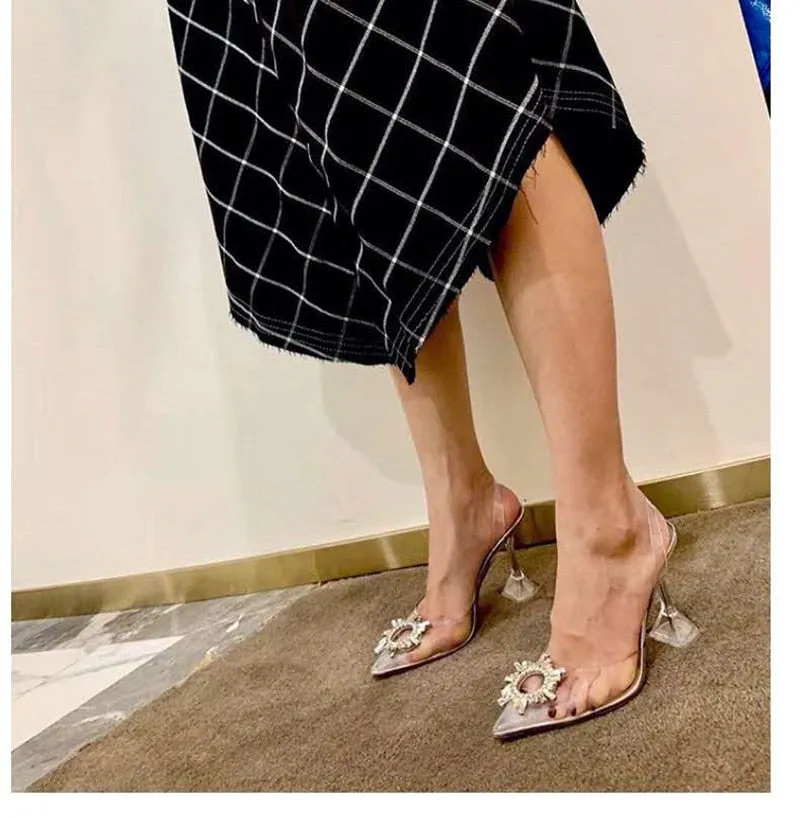 Women Pumps Elegant Pointed toe High heels