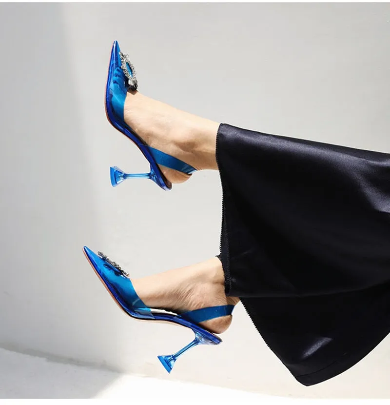 Women Pumps Elegant Pointed toe High heels