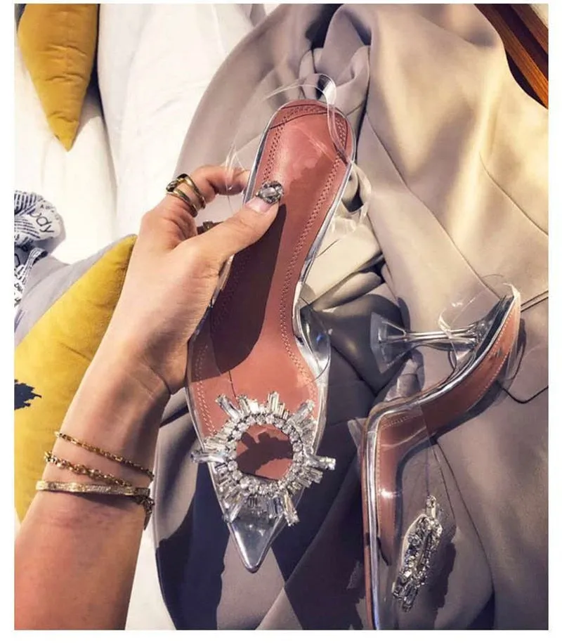 Women Pumps Elegant Pointed toe High heels