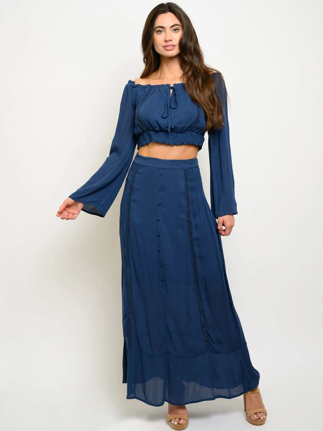 WOMEN'S OFF SHOULDER 2PC. SET