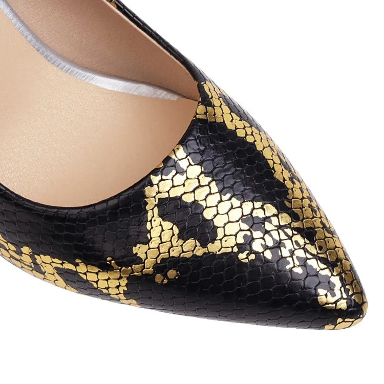 Women's Pointed Toe High Heel Pumps