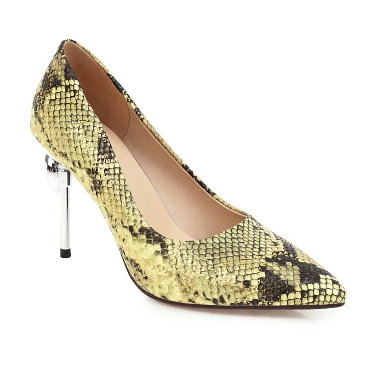 Women's Pointed Toe High Heel Pumps