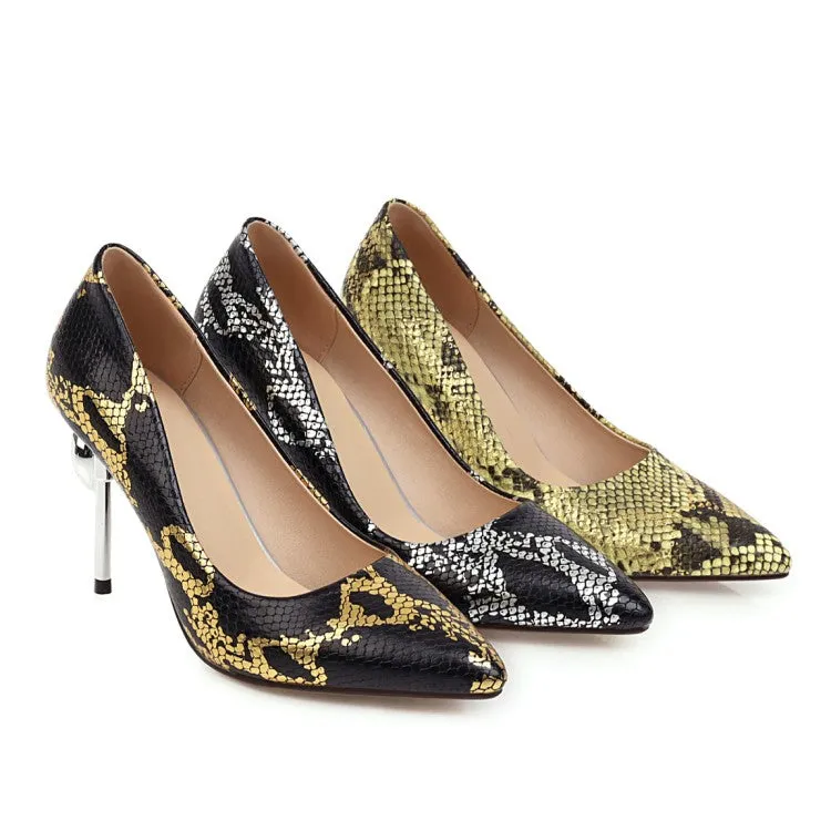 Women's Pointed Toe High Heel Pumps