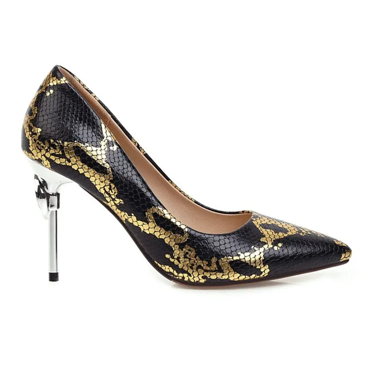 Women's Pointed Toe High Heel Pumps