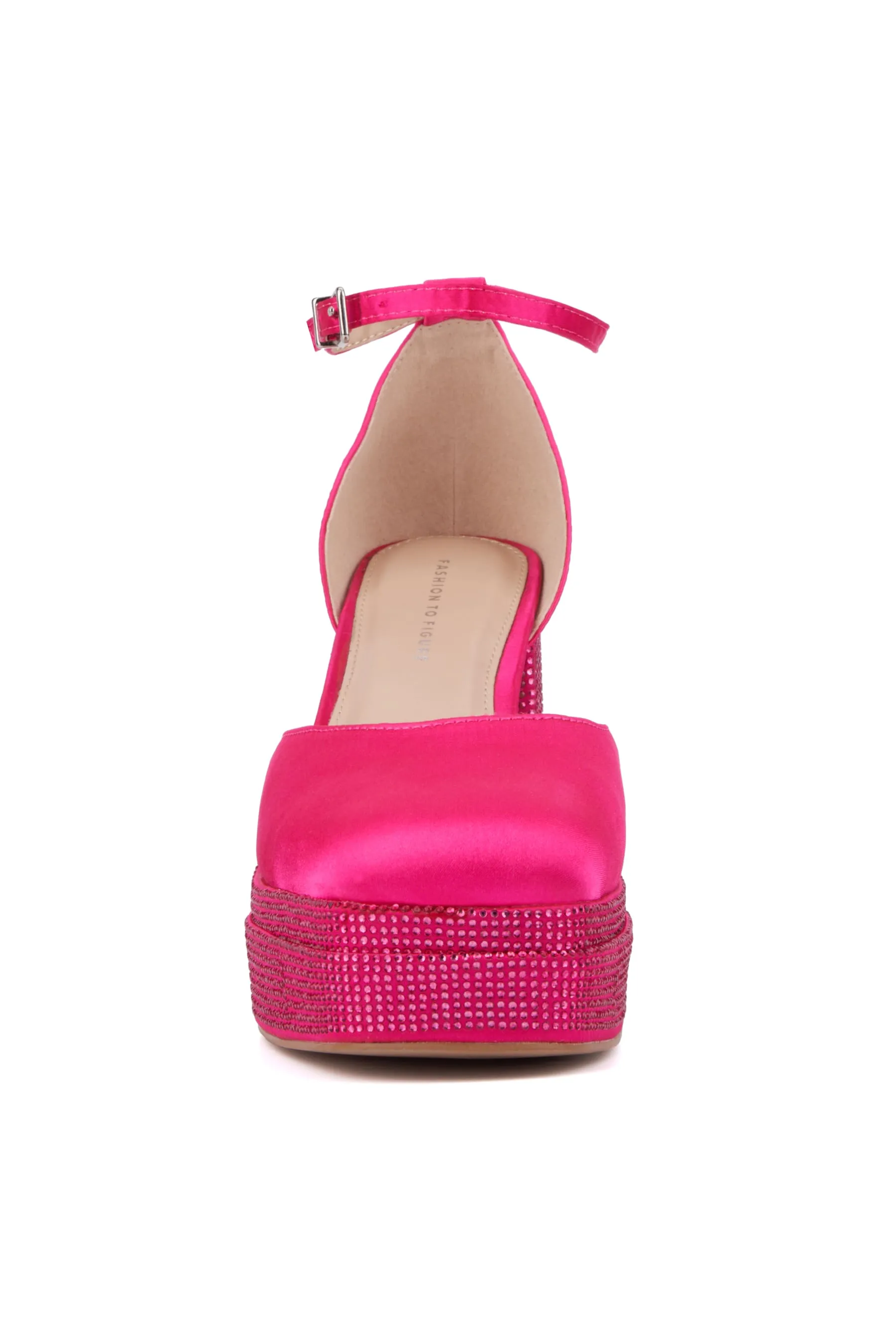 Women's Sophia Heel Sandal - Wide Width Flared Heels