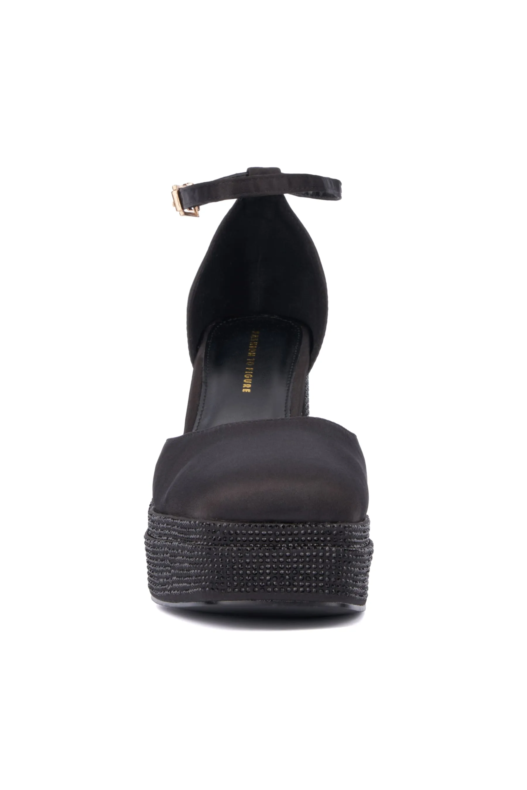 Women's Sophia Heel Sandal - Wide Width Flared Heels