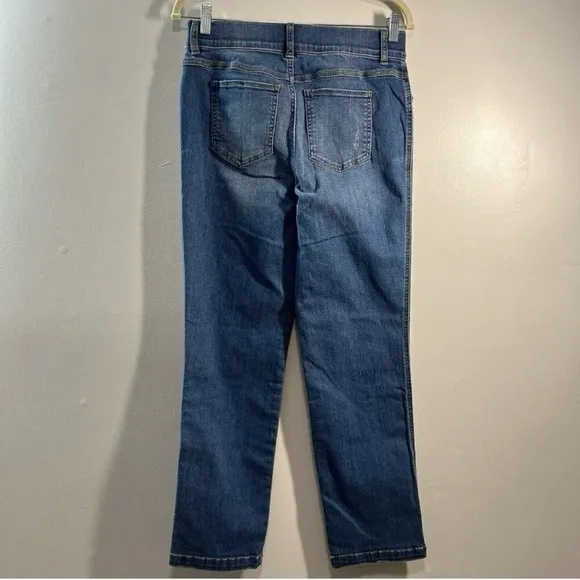 Women’s SPANXshape™ EveryWear Straight Leg Jeans Vintage Indigo Wash Sz. Med NWT