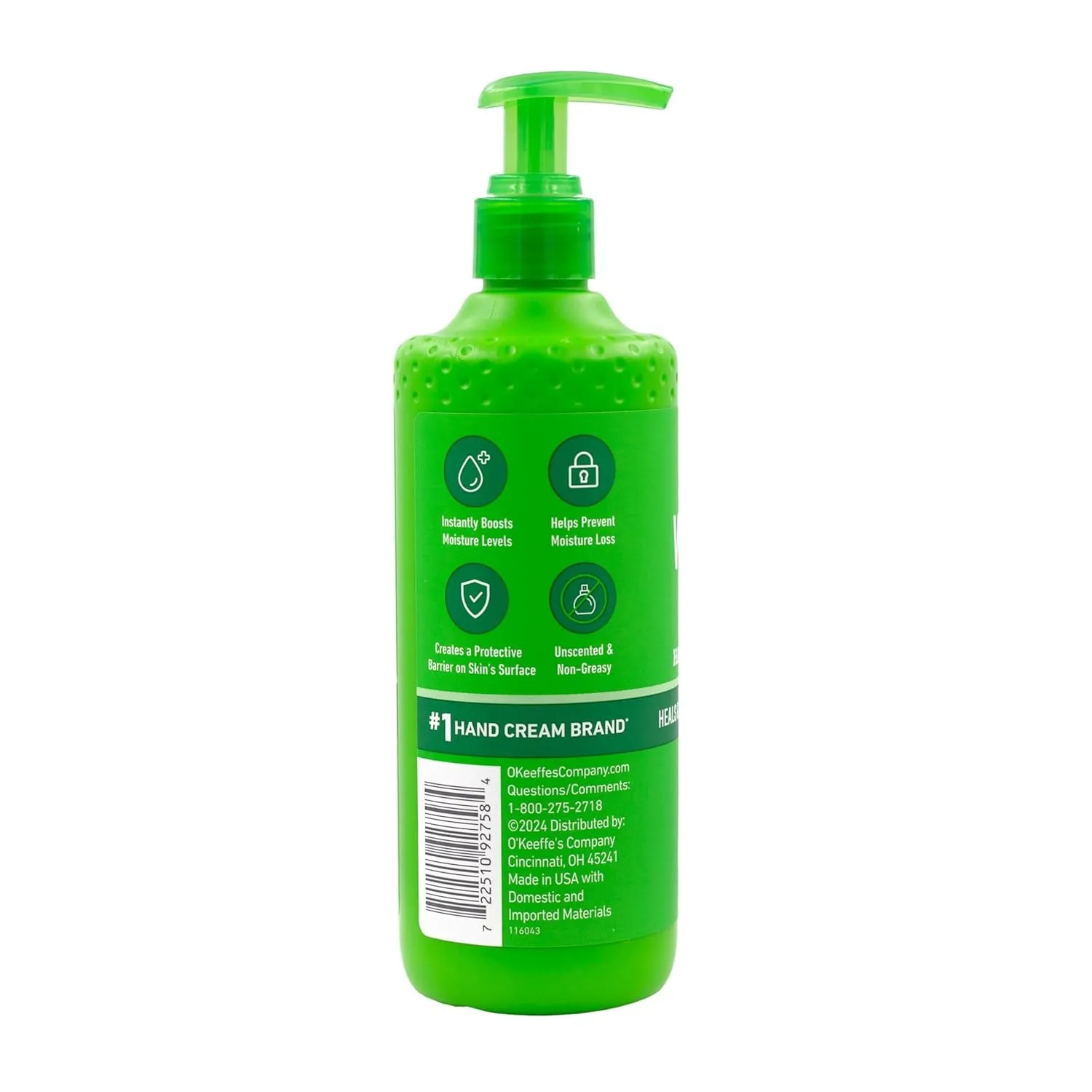 Working Hands Hand and Body Lotion, 12Oz Pump (Pack of 1) - Heals and Relieves Extremely Dry Skin