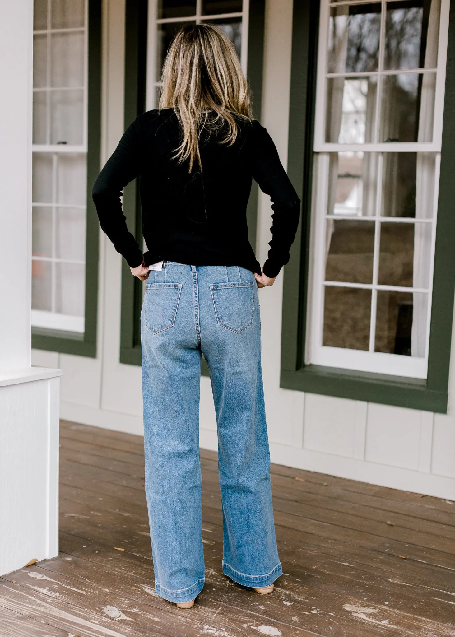 X Kancan Hi Rise Wide Leg