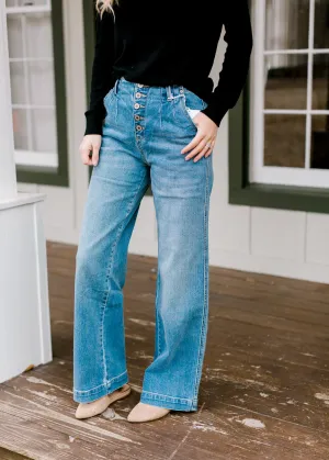 X Kancan Hi Rise Wide Leg