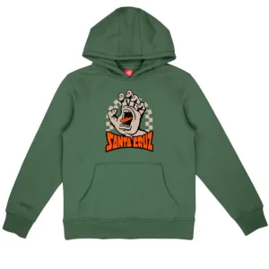 Youth Check Gateway Hand Front Hood Sage